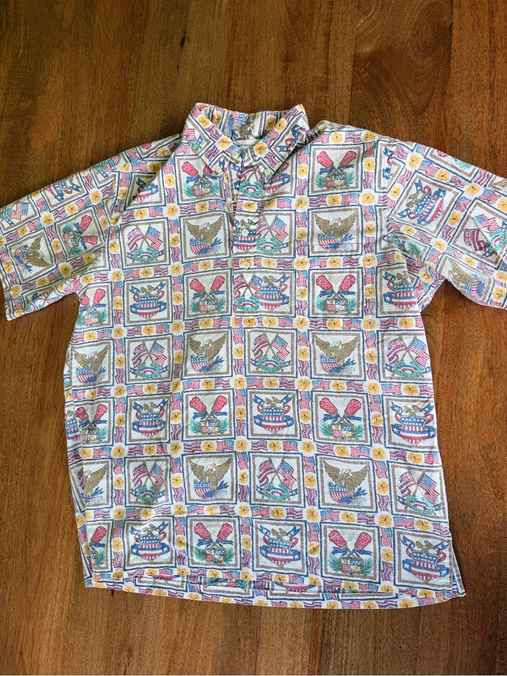 Dietrich Varez Collection by Reyn Spooner- Patriotic Shirt